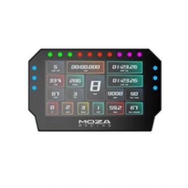 CM2 Racing Dash, digitaalinen mittaristo, musta
