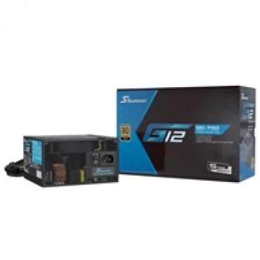 750W G12 GC, ATX-virtalähde, 80 Plus Gold, musta