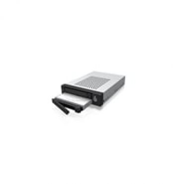 iT2771-S3, 2 x 2.5" SATA-kiintolevykehikko 3.5" laitepaikkaan, musta/harmaa