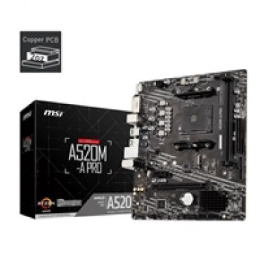 A520M-A PRO, mATX-emolevy