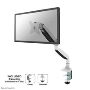 10-32" Select monitor desk mount, -pöytäteline näytölle, valkoinen