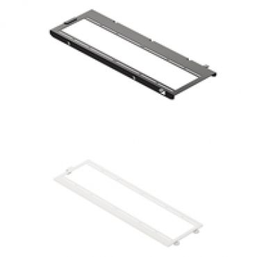 Tuuletinkiinnikkeet HS 420-koteloon, 360 Alignment Top & Bottom Fan Bracket, valkoinen