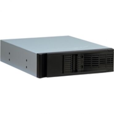 WR-4000, 3.5" HDD-kehikko 5.25" laitepaikkaan, SATA, musta/harmaa