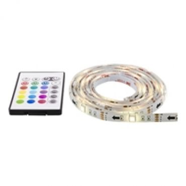 Taipuisa RGB LED-nauhasarja, 2 x 50cm, kaukosäädin