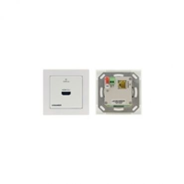 WP-872XR/EU Wall-plate receiver over PoC Long-Reach DGKat 2.0, 4K HDR HDMI 1-Gang