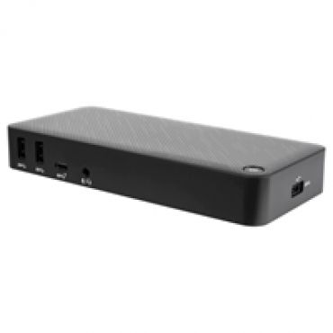 USB-C DP Alt Mode 2x DisplayPort + 1x HDMI -telakointiasema, 85W PD, musta