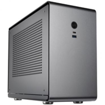 Rocket V2, alumiininen Mini-ITX -kotelo, titaaninharmaa