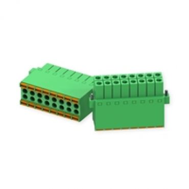 I/O 2x 8-pin Connector, vihreä