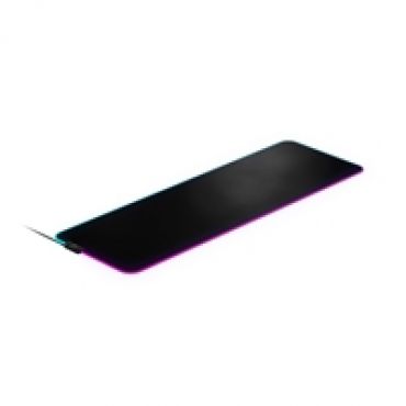 QcK Prism Cloth - XL, RGB-valaistu pelihiirimatto, musta