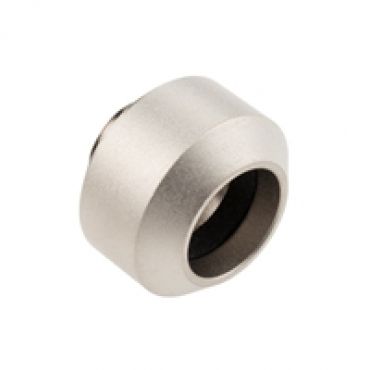 Hardline Compression Fitting - 14mm, suora putkiliitin, Satin Nickel