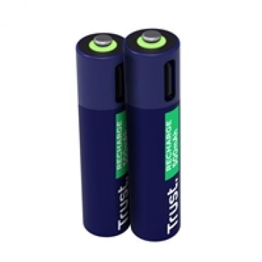 AAA/LR03 USB-C-ladattava -akkuparisto, 500mAh, 2kpl