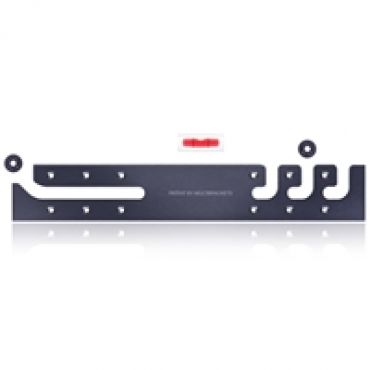 46-63" M VESA Wallmount Razor Thin 4/5/600, -seinäteline näytölle, musta