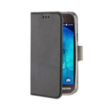 Booklet Case Slim -suojakotelo, Samsung Galaxy Xcover 4, musta