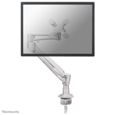 10-37" monitor desk mount, -pöytäteline näytölle, hopea