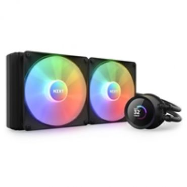 Kraken 280 RGB, 280mm AIO-nestejäähdytysratkaisu prosessorille, musta