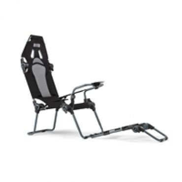 F-GT Lite Formula and GT Foldable Simulator Cockpit -ajotuoli, musta