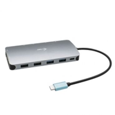 Metal Nano Dock 11-in-1 -telakka, hopea