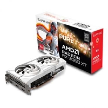 Radeon RX 9060 XT PURE -näytönohjain, 16GB GDDR6