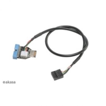 3.2 Gen2 USB sisäinen-> 3.2 Gen2 USB 19-pin - adapteri