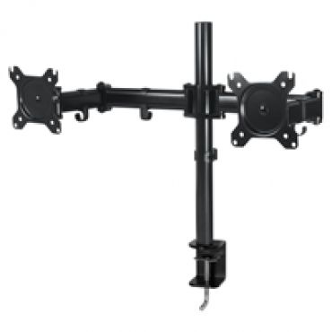 Z2 Basic -monitorivarsi kahdelle monitorille, 13"-27", musta