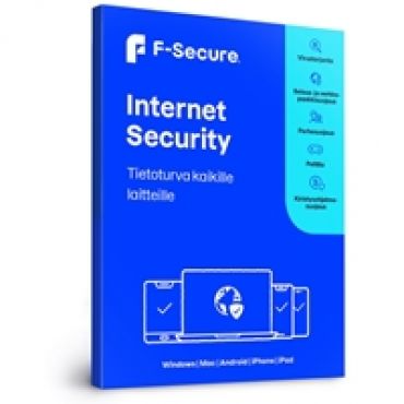 Internet Security (Safe) -tilauslisenssi, 1 vuosi, 3 laitetta, retail-paketti
