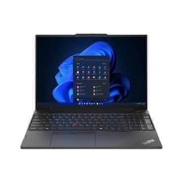 16" ThinkPad E16 Gen 2, kannettava tietokone, grafiitin musta