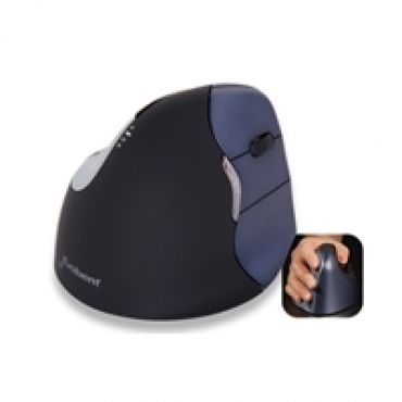 VerticalMouse 4 Medium Wireless, langaton ergonominen pystyhiiri oikealle kädelle, musta