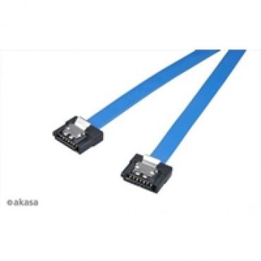 SATA3 -kaapeli, ohut, 15cm, sininen