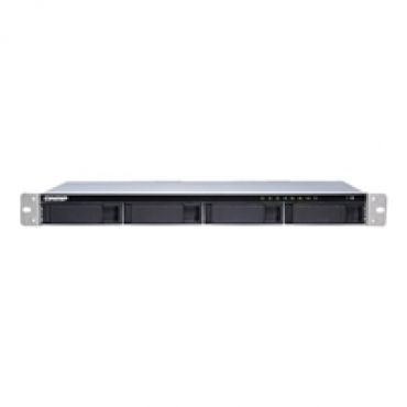 TS-431XeU, räkkiasennettava 4-paikkainen NAS-asema, 1U, 2GB, musta/harmaa
