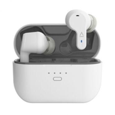 Zen Air Pro, aidosti langattomat nappikuulokkeet, Bluetooth 5.3 LE, ANC, IPX4, valkoinen