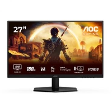 27" Q27G42XNE, 180Hz QHD-pelimonitori, musta
