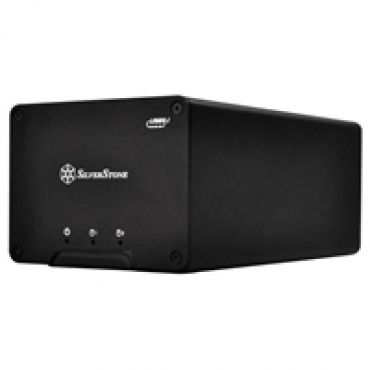 DS223, ulkoinen kiiintolevykehikko, 2 x SATA 2.5" HDD/SSD, USB 3.1 Type-C, musta