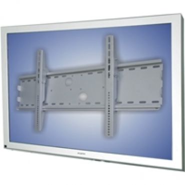 37-85" Fixed Wall Mount, -seinäteline näytölle, hopea