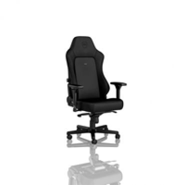 HERO Gaming Chair Black Edition, keinonahkaverhoiltu pelituoli, musta