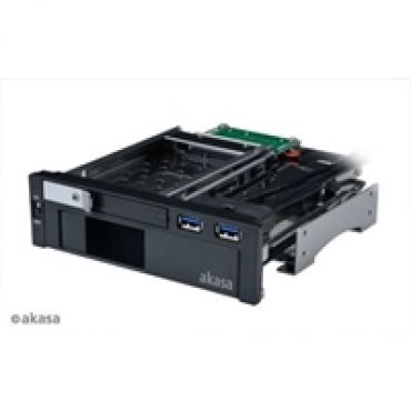 Lokstor M51 5.25" kiintolevyräkki (1x 2.5" + 1x 3.5"), 2x USB 3.0