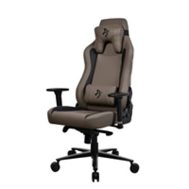 Vernazza SoftPU - Brown, keinonahkaverhoiltu pelituoli, ruskea/musta