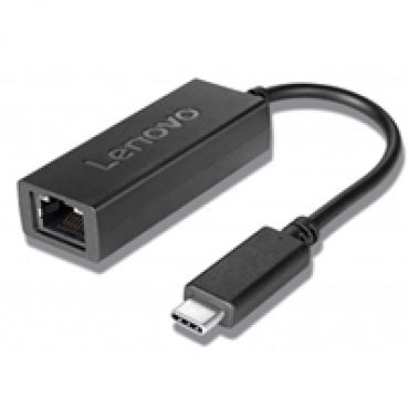 USB-C -> Ethernet Adapter -verkkosovitin, musta