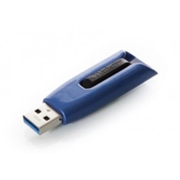128GB Store 'N' Go V3 Max, 3.2 Gen1 USB-A -muistitikku, sininen/musta