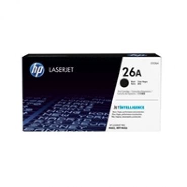 26A -väriainekasetti, musta, jopa 3100 sivua