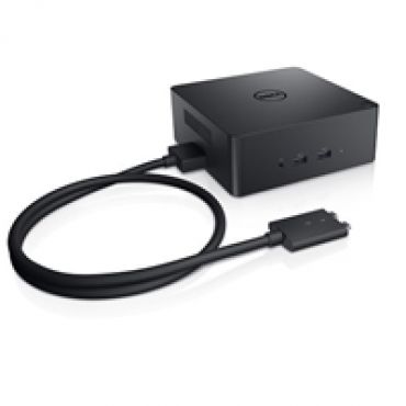 TB18DC Dual USB-C Thunderbolt 3 -telakointiasema, 240W, musta