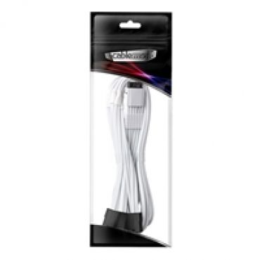Pro ModMesh 12VHPWR PCI-e Extension (White, 16-pin to Triple 8-pin, 45cm)