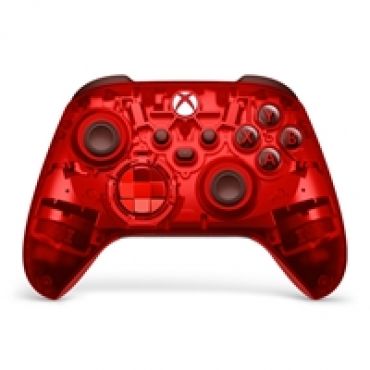 Xbox Series X|S Wireless Controller Pulse Cipher, langaton peliohjain, punainen /läpinäkyvä