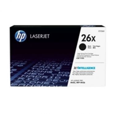 26X, riittoisa laserväriainekasetti, musta, jopa 9000 sivua