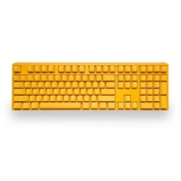 One 3 Yellow, mekaaninen näppäimistö, Cherry MX Silver, keltainen