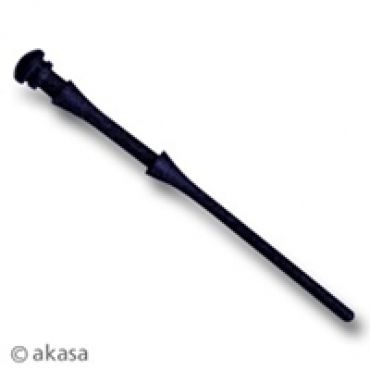 Kumitappeja tuulettimien vaimennukseen/kiinnitykseen, musta, 20kpl