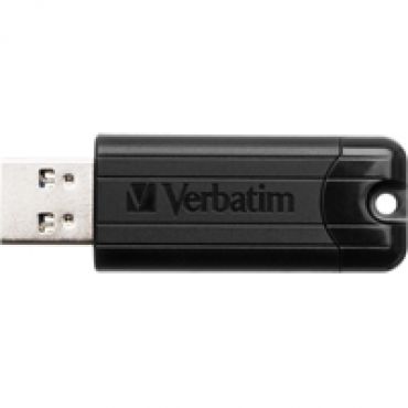 128GB Pinstripe, 3.2 Gen1 USB-A -muistitikku, musta