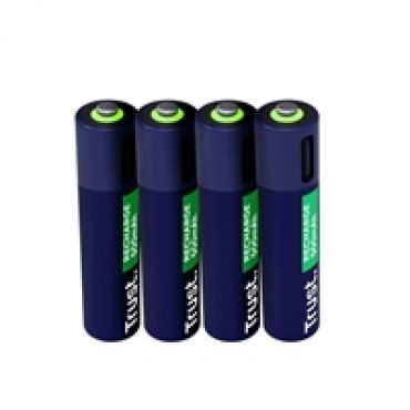 AAA/LR03 USB-C-ladattava -akkuparisto, 500mAh, 4kpl
