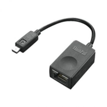 ThinkPad Ethernet Expansion Cable -verkkosovitinkaapeli, musta