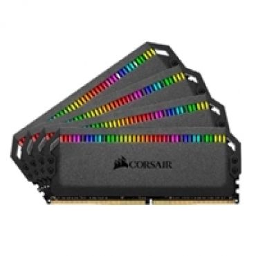 32GB (4 x 8GB) Dominator Platinum RGB, DDR4 3200MHz, CL16, 1.35V, musta