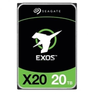 20TB Exos X20, sisäinen 3.5" kiintolevy, SATA III, 7200 rpm, 256MB